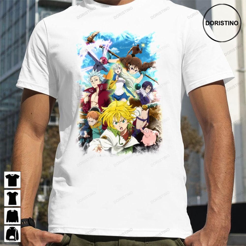 Seven Deadly Sins Black Limited Edition T-shirts